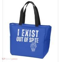 I Exist Out Of Spite Tote Bag thumb 3