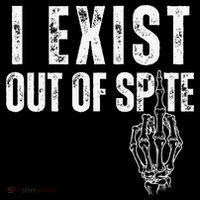 I Exist Out Of Spite Funny Dark Humor Coffee Mug thumb 5