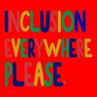 Inclusion Everywhere Please Santa Hat thumb 1