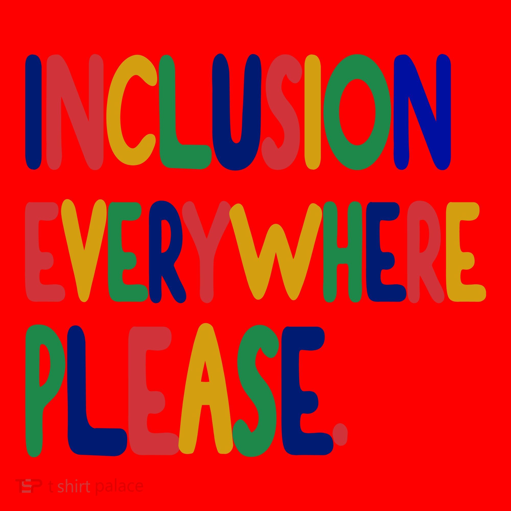 Inclusion Everywhere Please Santa Hat