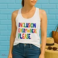Inclusion Everywhere Please Women's Tank Top thumb 2