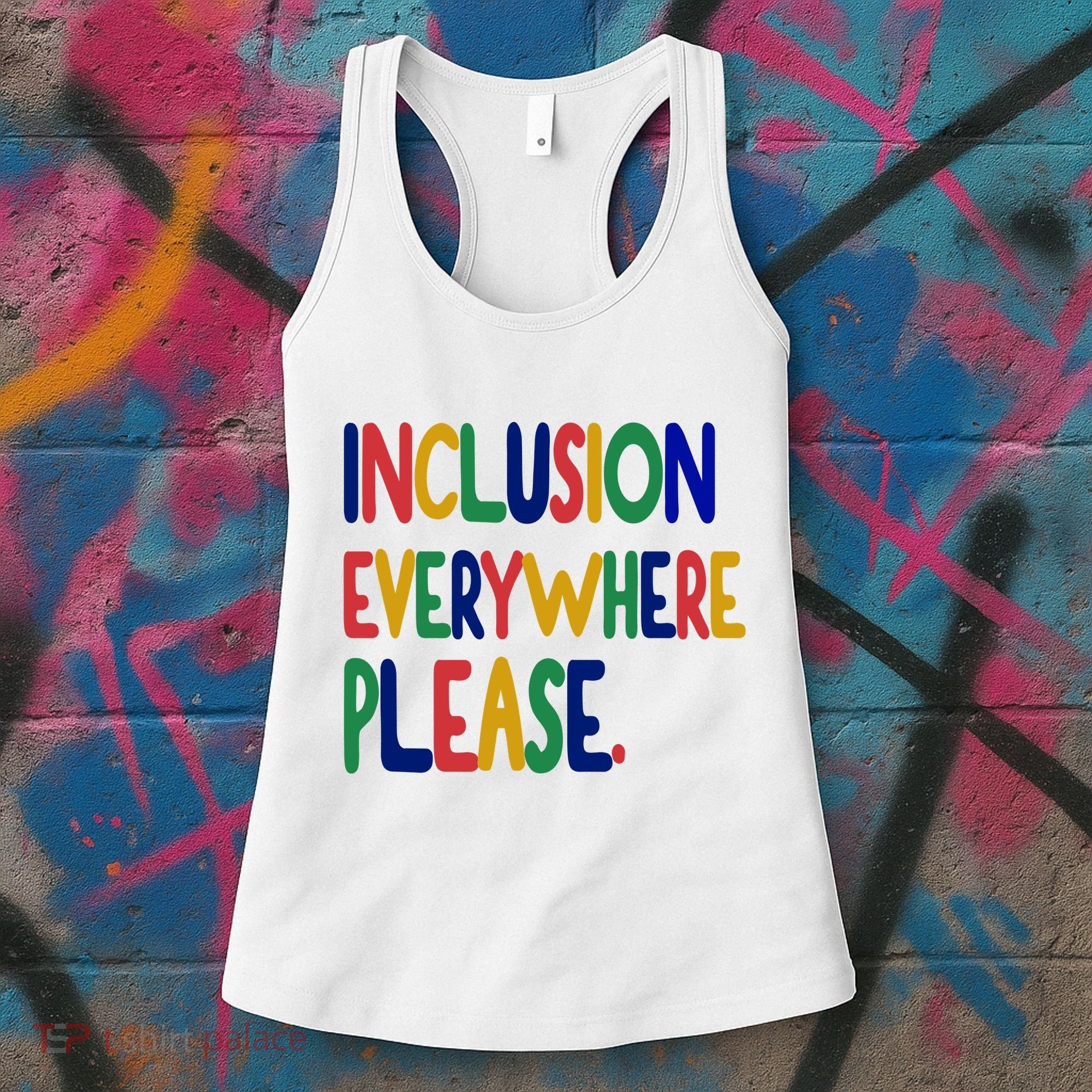 Inclusion Everywhere Please Women's Tank Top