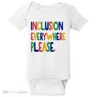 Inclusion Everywhere Please Baby Bodysuit thumb 0