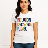 Inclusion Everywhere Please Women's T-Shirt thumb 4