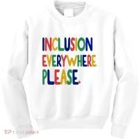 Inclusion Everywhere Please Kids Sweatshirt thumb 0