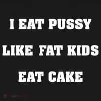 I Eat Pussy Like Fat Eat Cake Coaster thumb 2