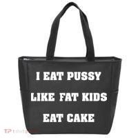 I Eat Pussy Like Fat Eat Cake Tote Bag thumb 0