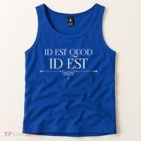 Id Est Quod Id Est It Is What It Is Ro Quote Latin Saying Gift Tank Top thumb 2
