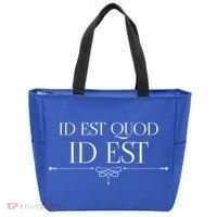 Id Est Quod Id Est It Is What It Is Ro Quote Latin Saying Gift Tote Bag thumb 0