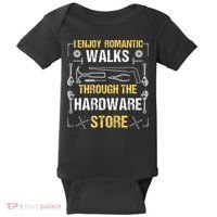 I Enjoy Romantic Walks Through The Hardware Store Baby Bodysuit thumb 0