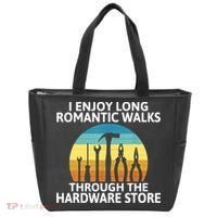 I Enjoy Romantic Walks Through The Hardware Store Craftsman Tote Bag thumb 0