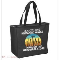 I Enjoy Romantic Walks Through The Hardware Store Craftsman Tote Bag thumb 2