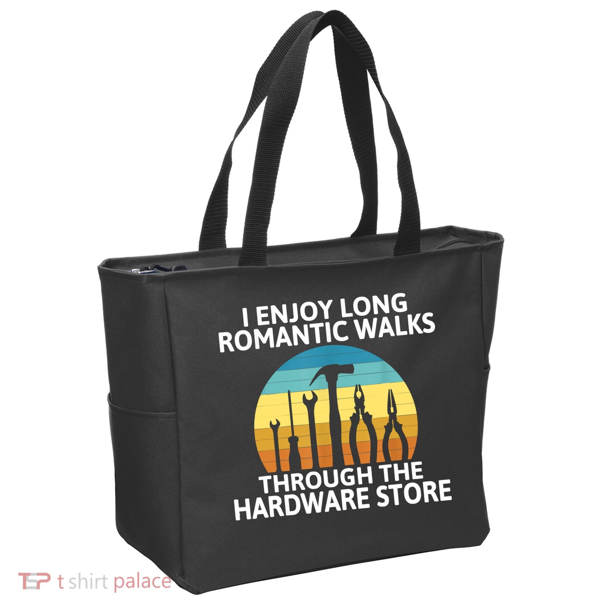 I Enjoy Romantic Walks Through The Hardware Store Craftsman Tote Bag