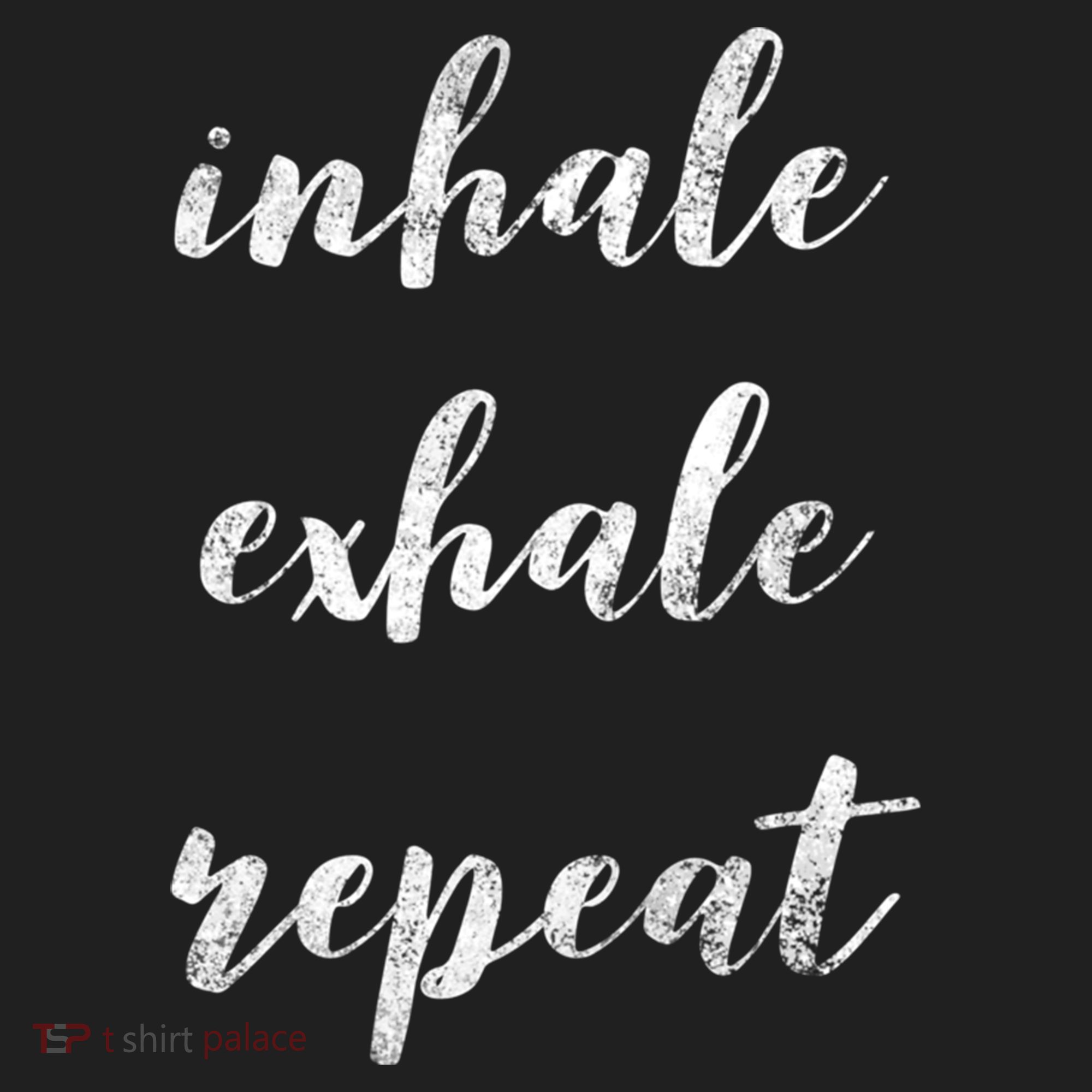 Inhale Exhale Repeat Breath Exercise Calming Yoga Quote Cool Gift Hat