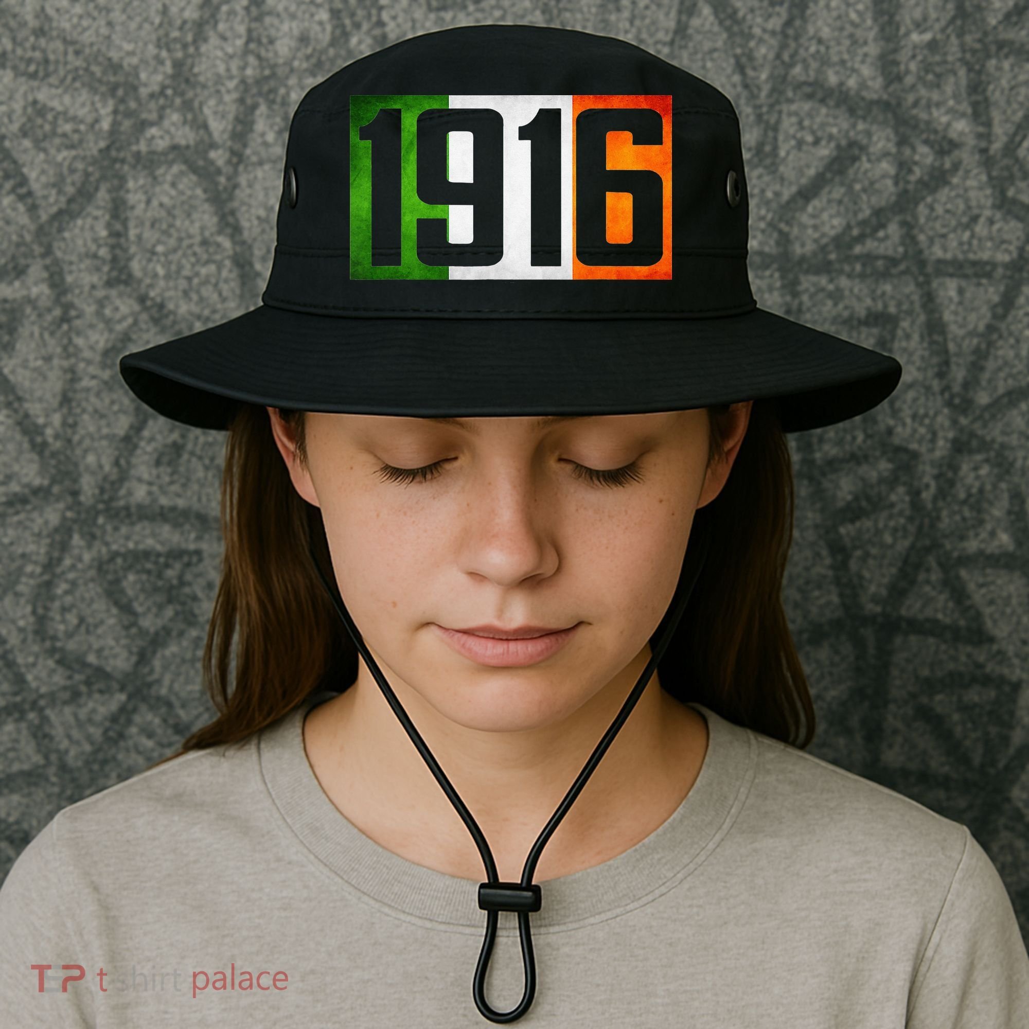 Ireland Easter Rising 1916 Irish rebellion flag tee Bucket Hat