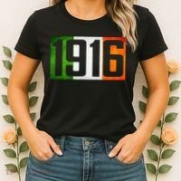 Ireland Easter Rising 1916 Irish rebellion flag tee Women's T-Shirt thumb 2