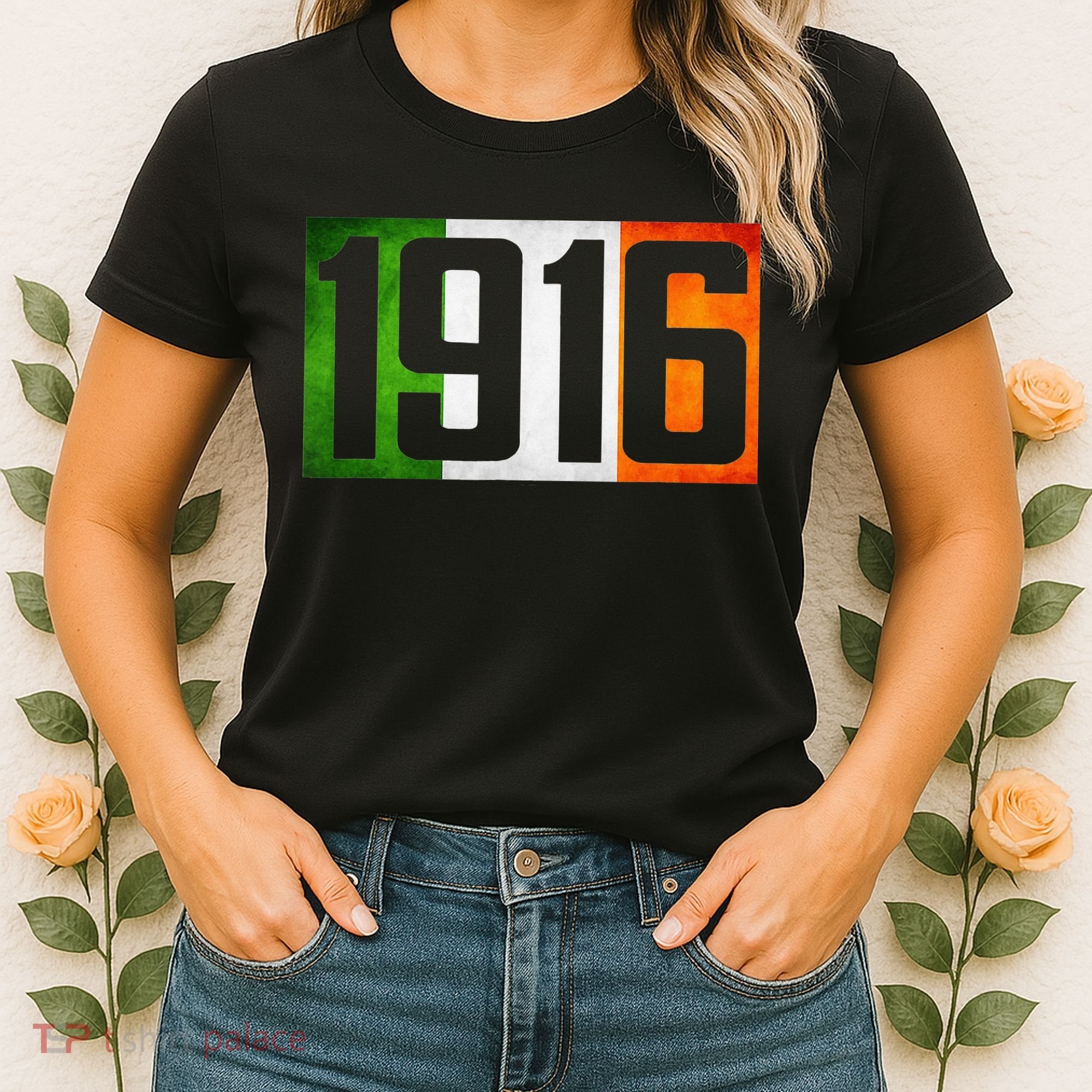 Ireland Easter Rising 1916 Irish rebellion flag tee Women's T-Shirt