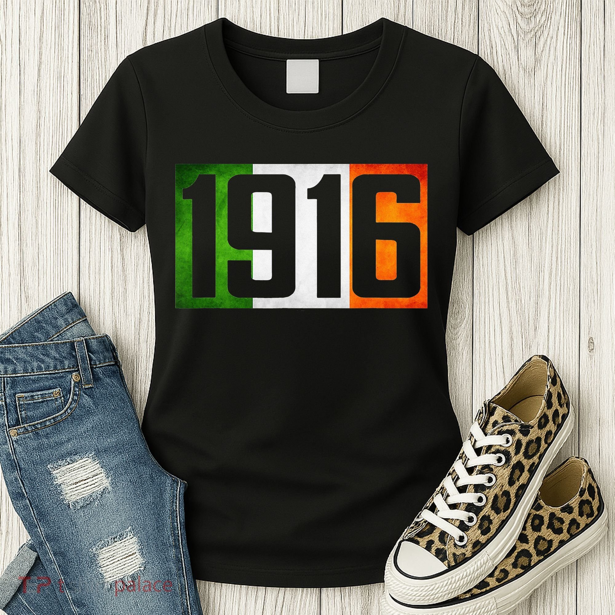 Ireland Easter Rising 1916 Irish rebellion flag tee Women's T-Shirt