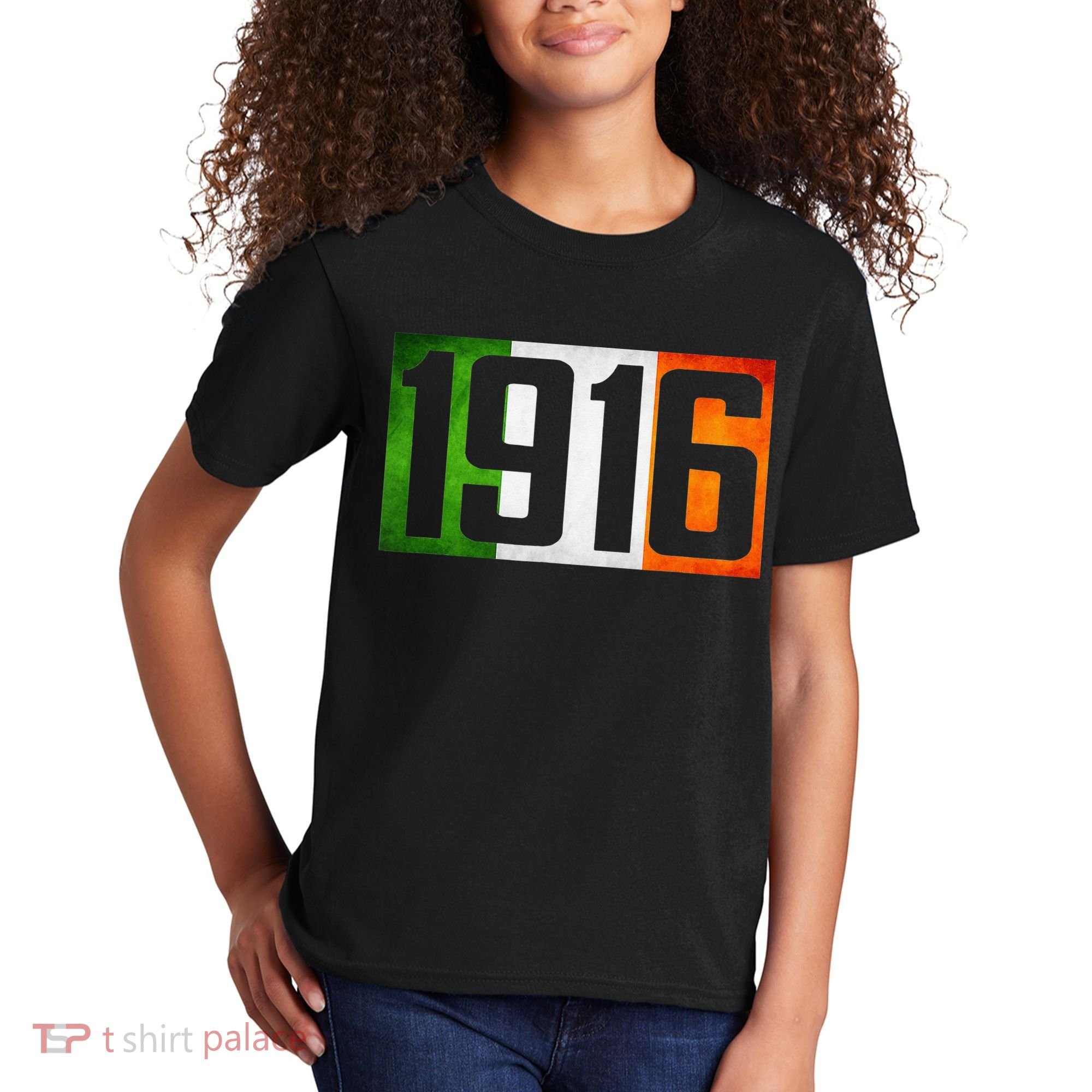 Ireland Easter Rising 1916 Irish rebellion flag tee Kids T-Shirt