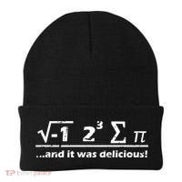 I Eight Sum Pi I Ate Some Pie And It Was Delicious Gift Beanie thumb 0