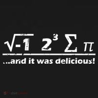 I Eight Sum Pi I Ate Some Pie And It Was Delicious Gift Ornament thumb 1