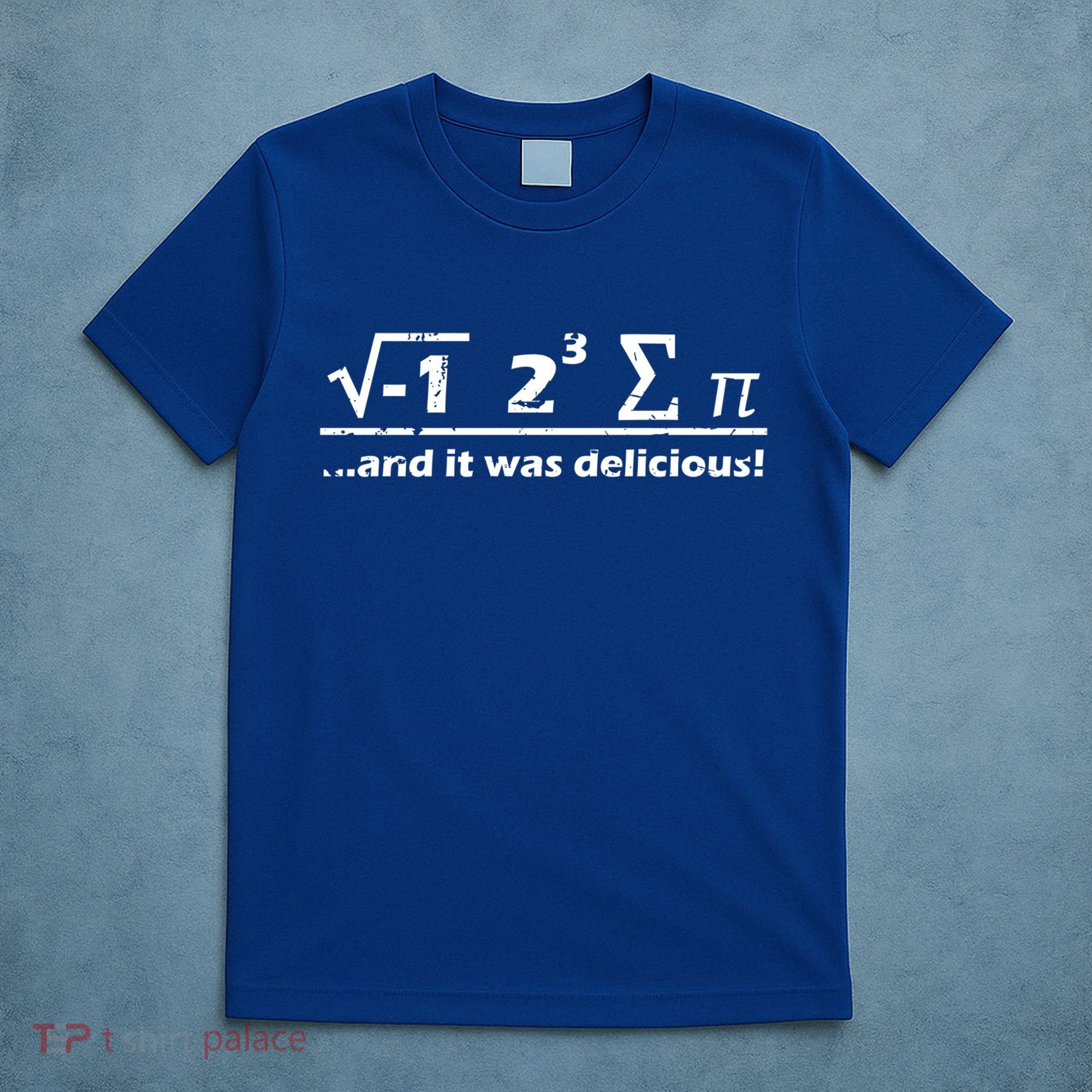 I Eight Sum Pi I Ate Some Pie And It Was Delicious Gift T-Shirt
