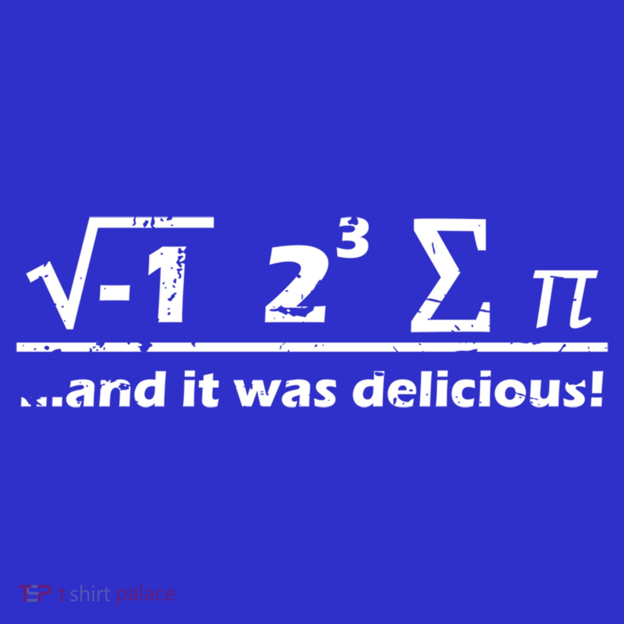I Eight Sum Pi I Ate Some Pie And It Was Delicious Gift Mousepad