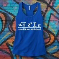I Eight Sum Pi I Ate Some Pie And It Was Delicious Gift Women's Tank Top thumb 3