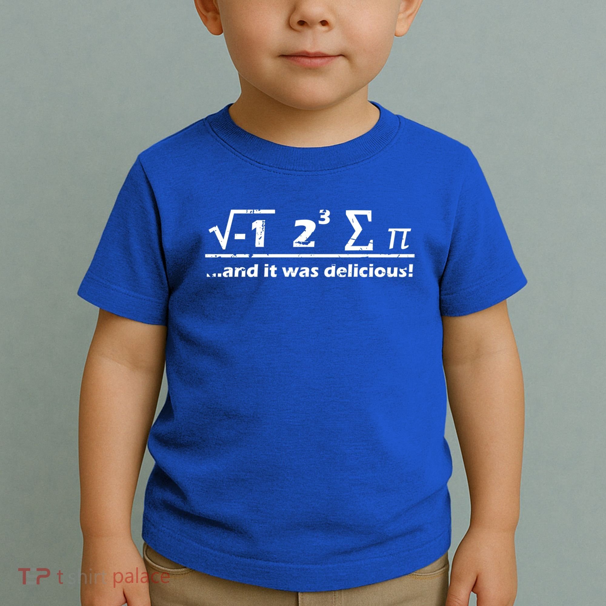I Eight Sum Pi I Ate Some Pie And It Was Delicious Gift Toddler T-Shirt