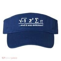 I Eight Sum Pi I Ate Some Pie And It Was Delicious Gift Visor thumb 0