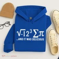 I Eight Sum Pi It Was Delicious Math Pi Funny Mathematics Great Gift Hoodie thumb 4