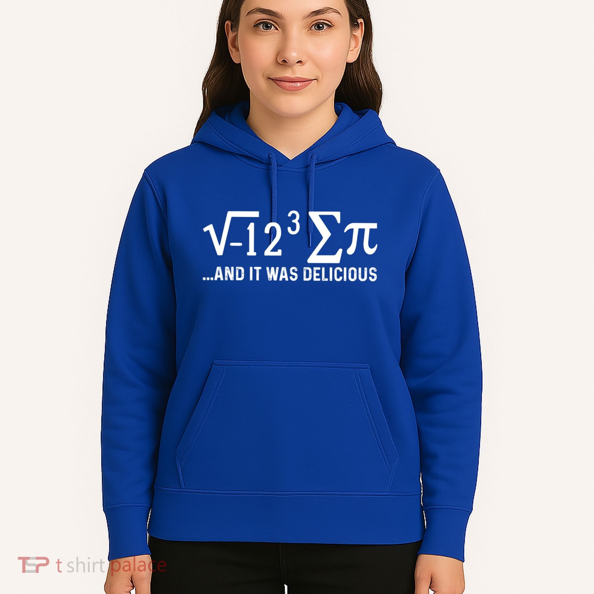 I Eight Sum Pi It Was Delicious Math Pi Funny Mathematics Great Gift Hoodie