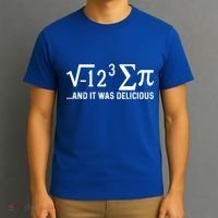 I Eight Sum Pi It Was Delicious Math Pi Funny Mathematics Great Gift T-Shirt thumb 3