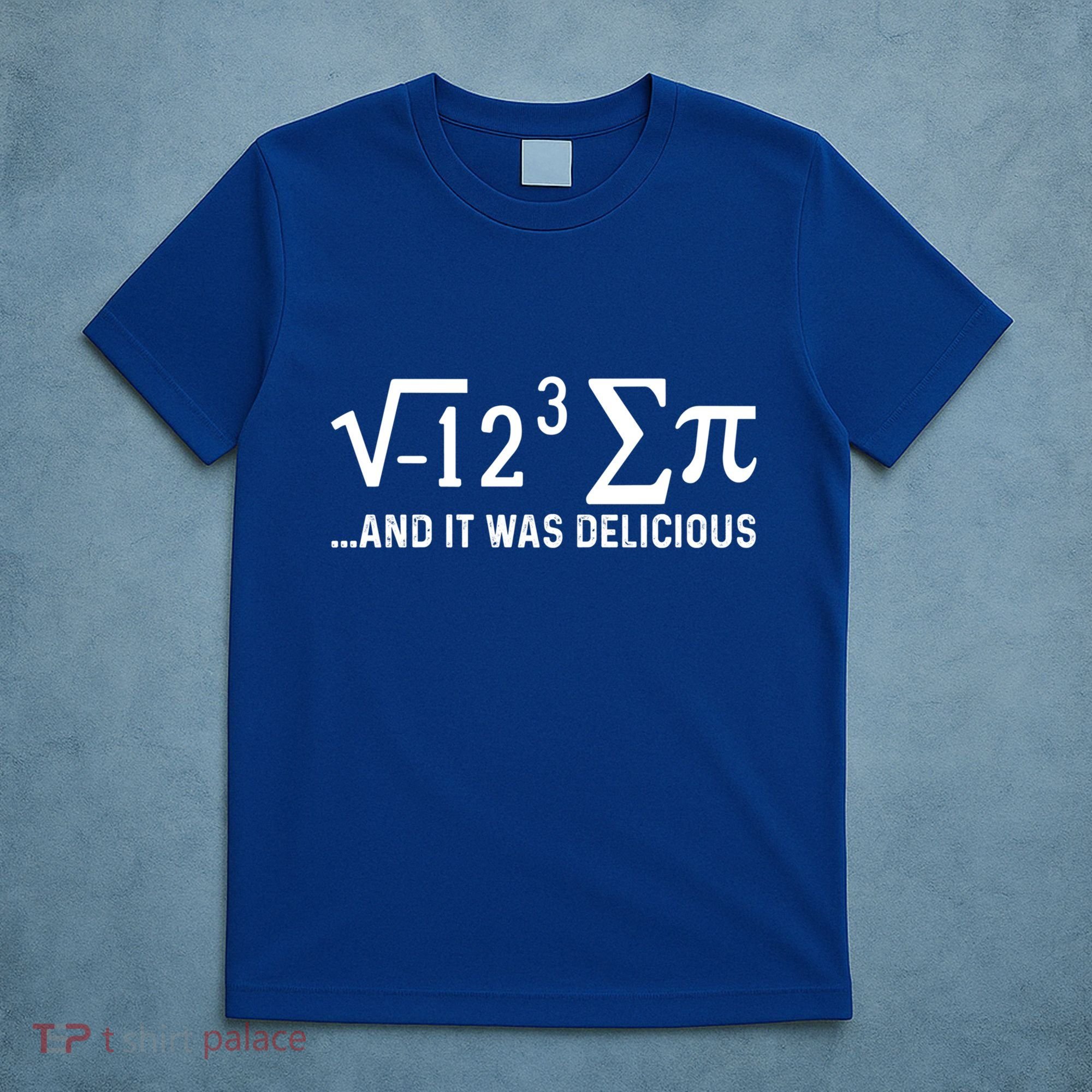 I Eight Sum Pi It Was Delicious Math Pi Funny Mathematics Great Gift T-Shirt