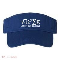 I Eight Sum Pi It Was Delicious Math Pi Funny Mathematics Great Gift Visor thumb 0