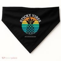 Ivf Embryo Transfer Day Pineapple USA-Made Doggie Bandana thumb 0