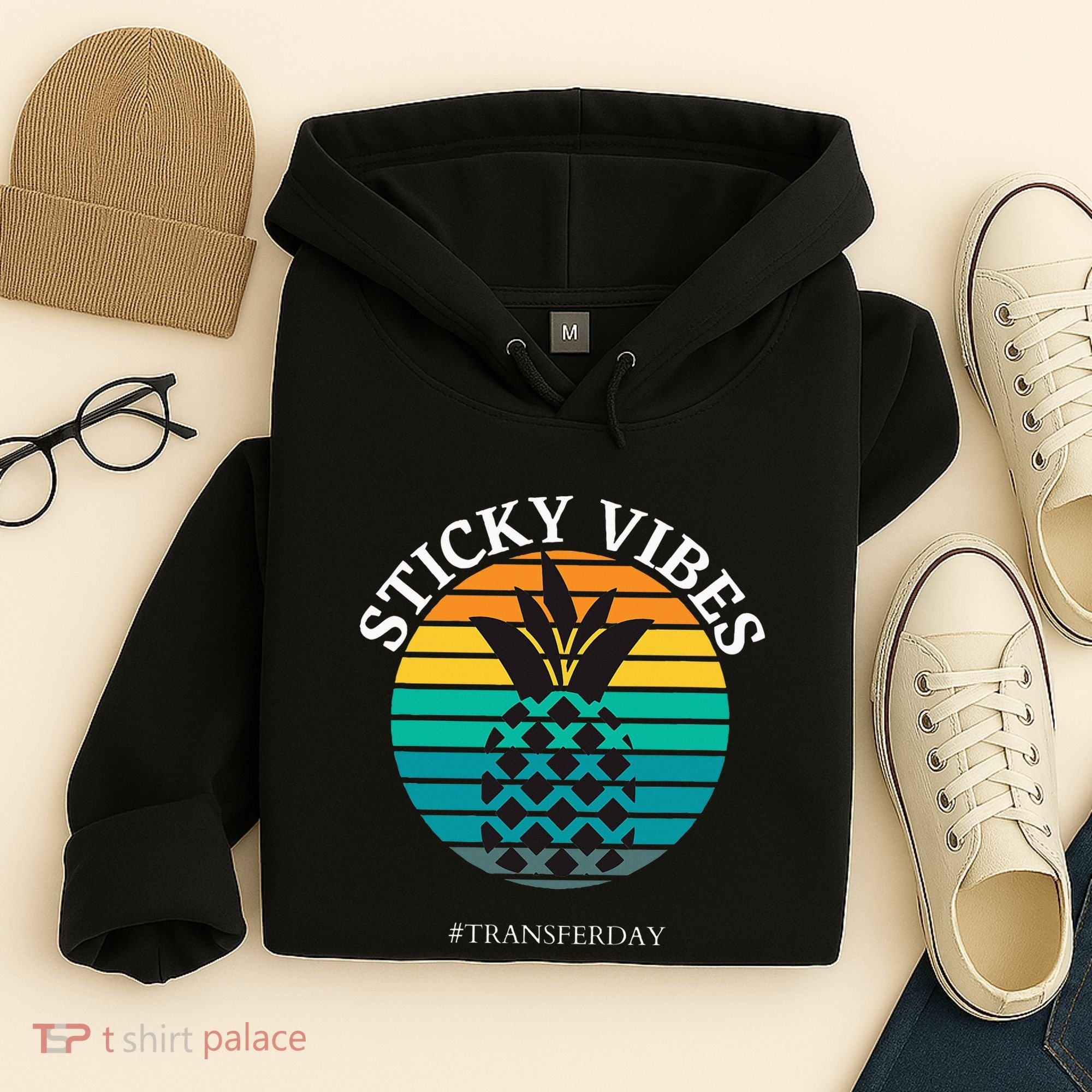 Ivf Embryo Transfer Day Pineapple Hoodie