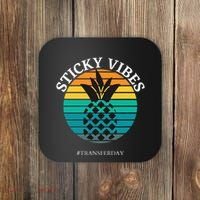Ivf Embryo Transfer Day Pineapple Coaster thumb 0