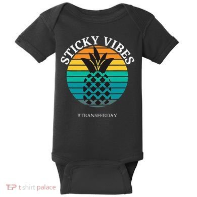 Ivf Embryo Transfer Day Pineapple Baby Bodysuit