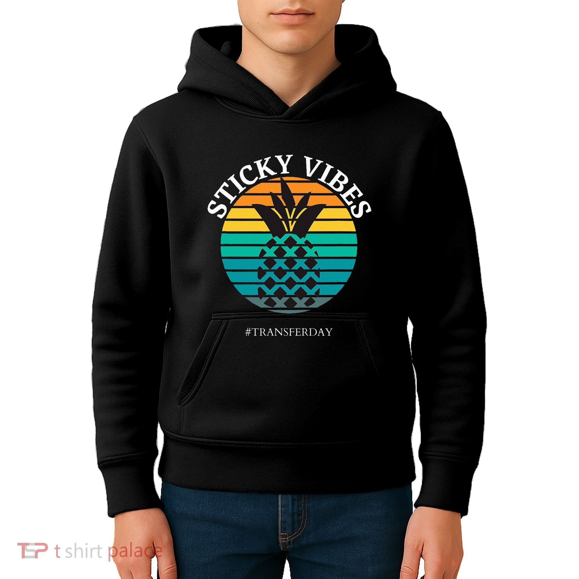 Ivf Embryo Transfer Day Pineapple Kids Hoodie