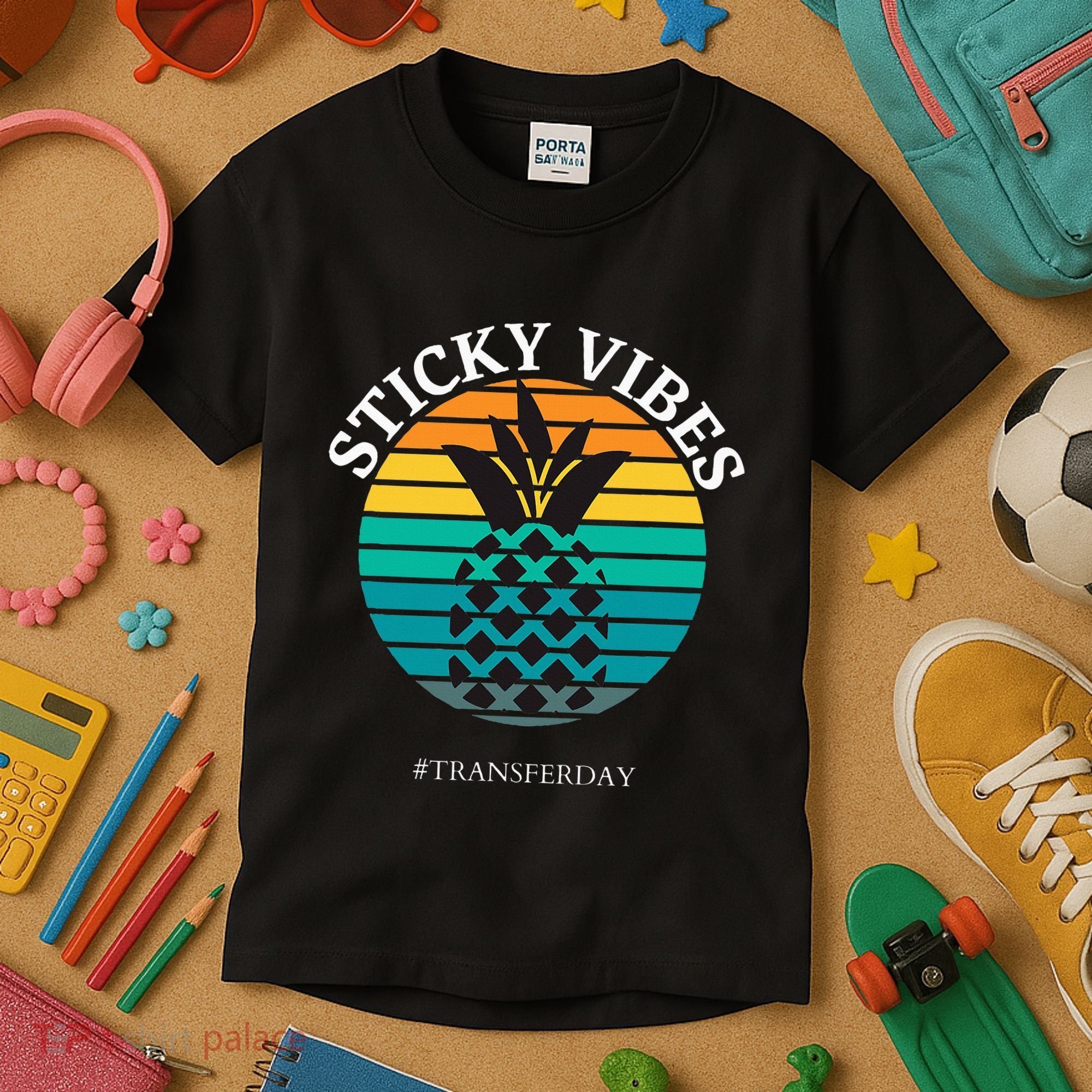 Ivf Embryo Transfer Day Pineapple Kids T-Shirt