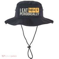 I Eat Tacos Periodically Science Taco Food Pun Taco Lovers Bucket Hat thumb 0
