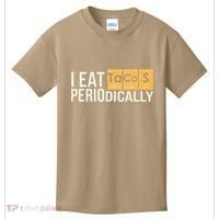 I Eat Tacos Periodically Science Taco Food Pun Taco Lovers Kids T-Shirt thumb 0
