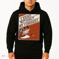 I Exist Without My Consent Frog Hoodie thumb 2