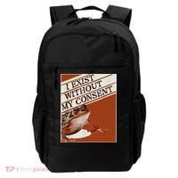 I Exist Without My Consent Frog Backpack thumb 0