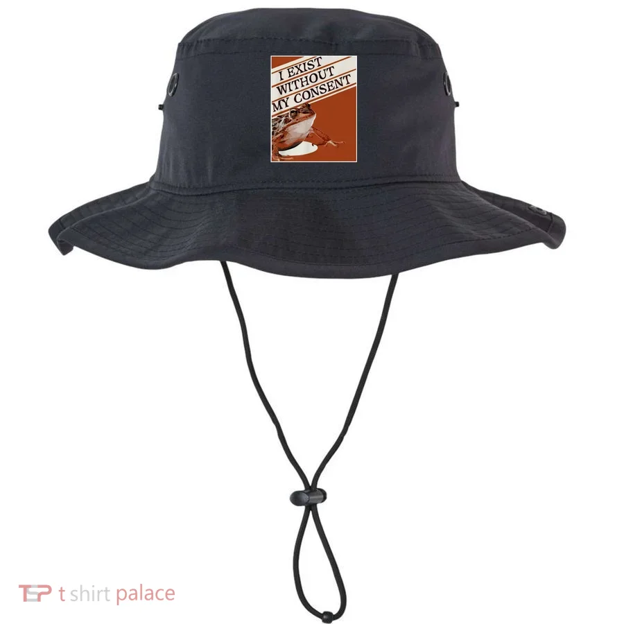 I Exist Without My Consent Frog Bucket Hat