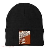 I Exist Without My Consent Frog Beanie thumb 0