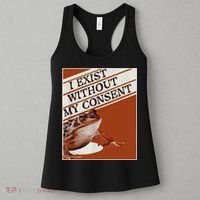I Exist Without My Consent Frog Women's Tank Top thumb 3