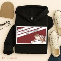 I Exist Without My Consent Funny Meme Frog Hoodie thumb 4