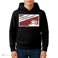 I Exist Without My Consent Funny Meme Frog Kids Hoodie thumb 4